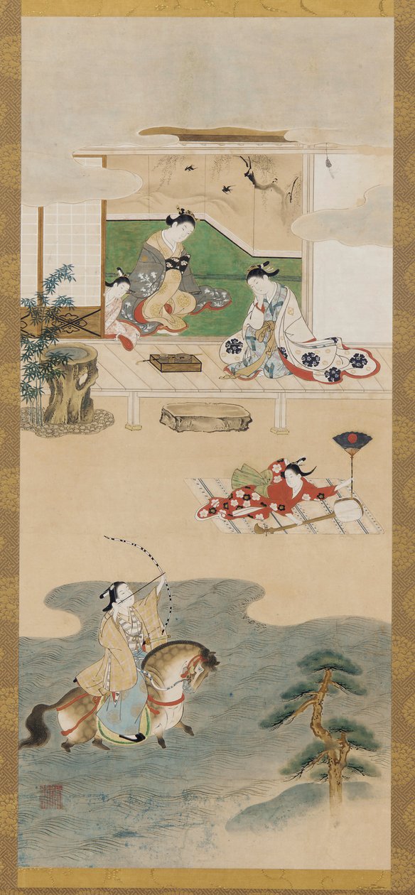 Palo dy of te te f nas no yoichi, Edo Perio d, 1615-1868. alkotó: Kawamata Tsuneyuki