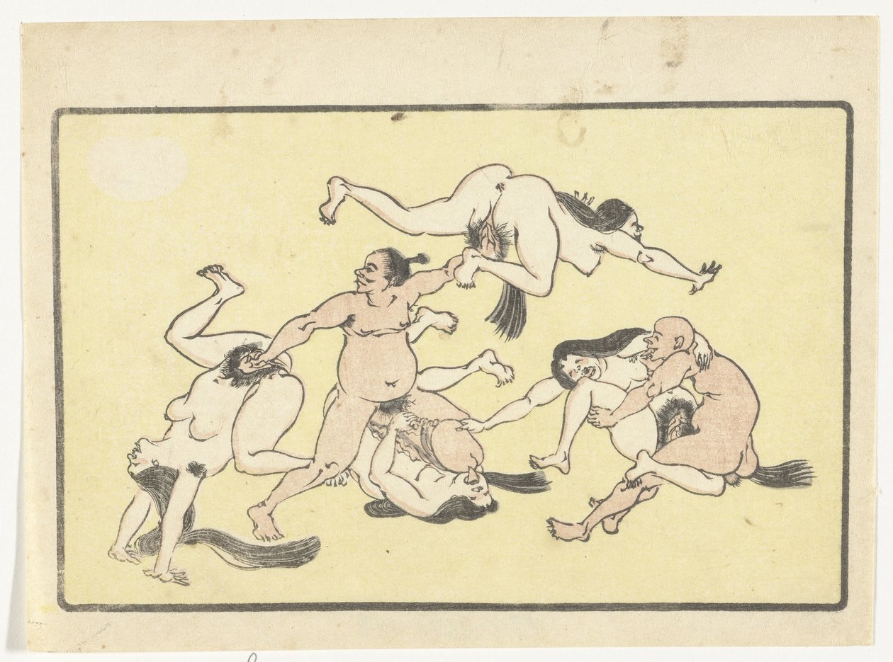 Orgia The Big Tail (sorozat címe) alkotó: Kawanabe Kyosai