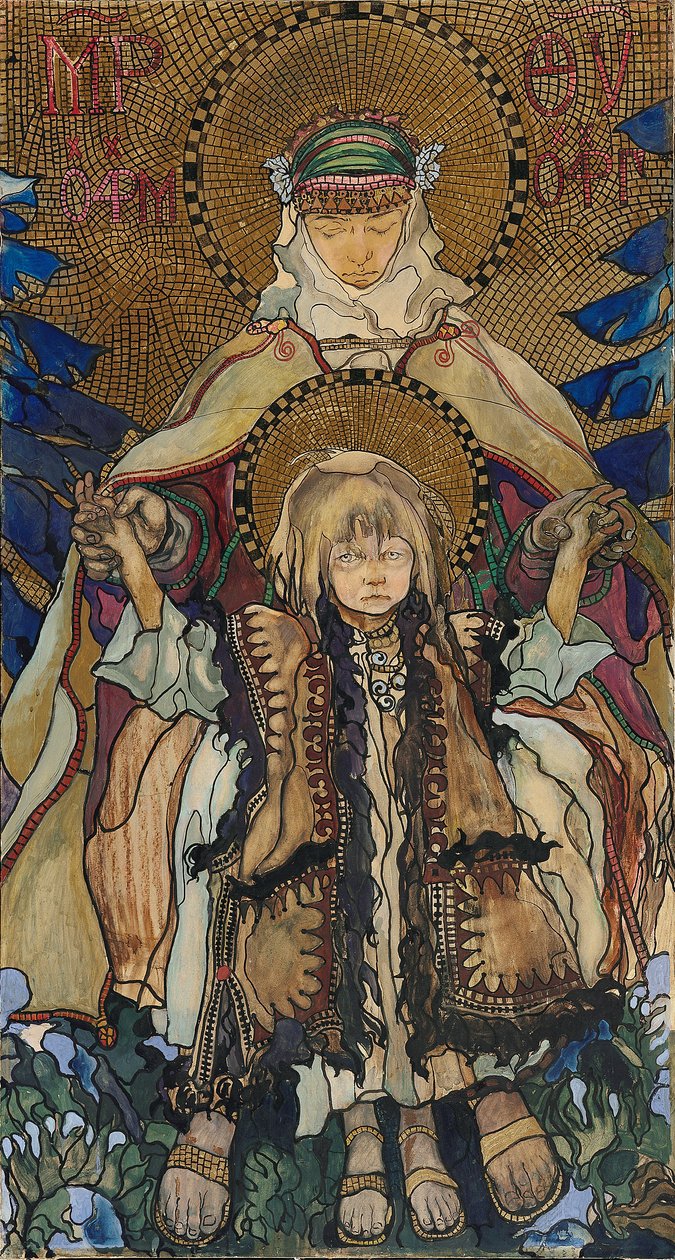 A hucul Madonna alkotó: Kazimierz Sichulski