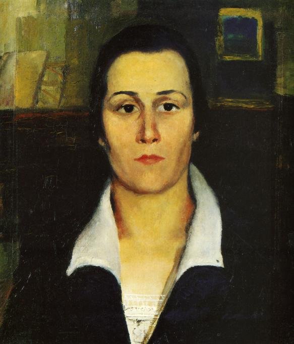 Egy nő portréja alkotó: Kazimir Severinovich Malevich