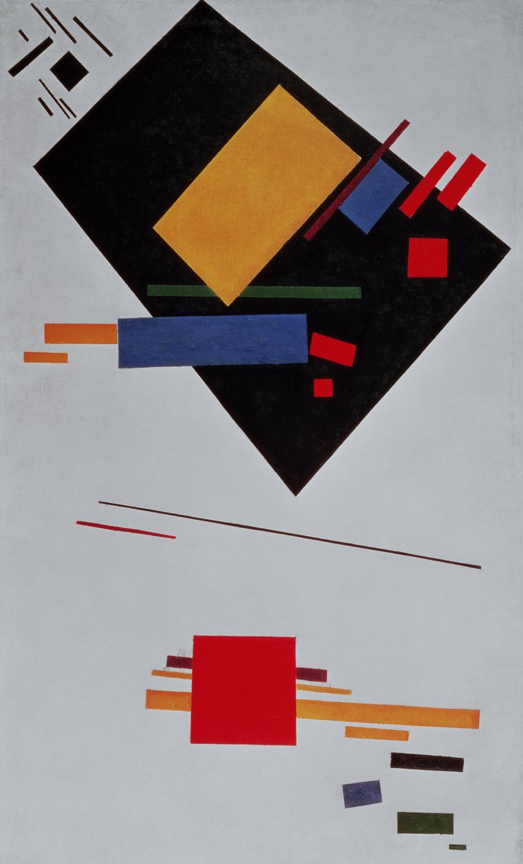 Szuprematista kompozíció, 1915 alkotó: Kazimir Severinovich Malevich