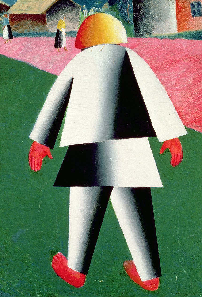 A "Cabby" vagy a Droshky Driver alkotó: Kazimir Severinovich Malevich