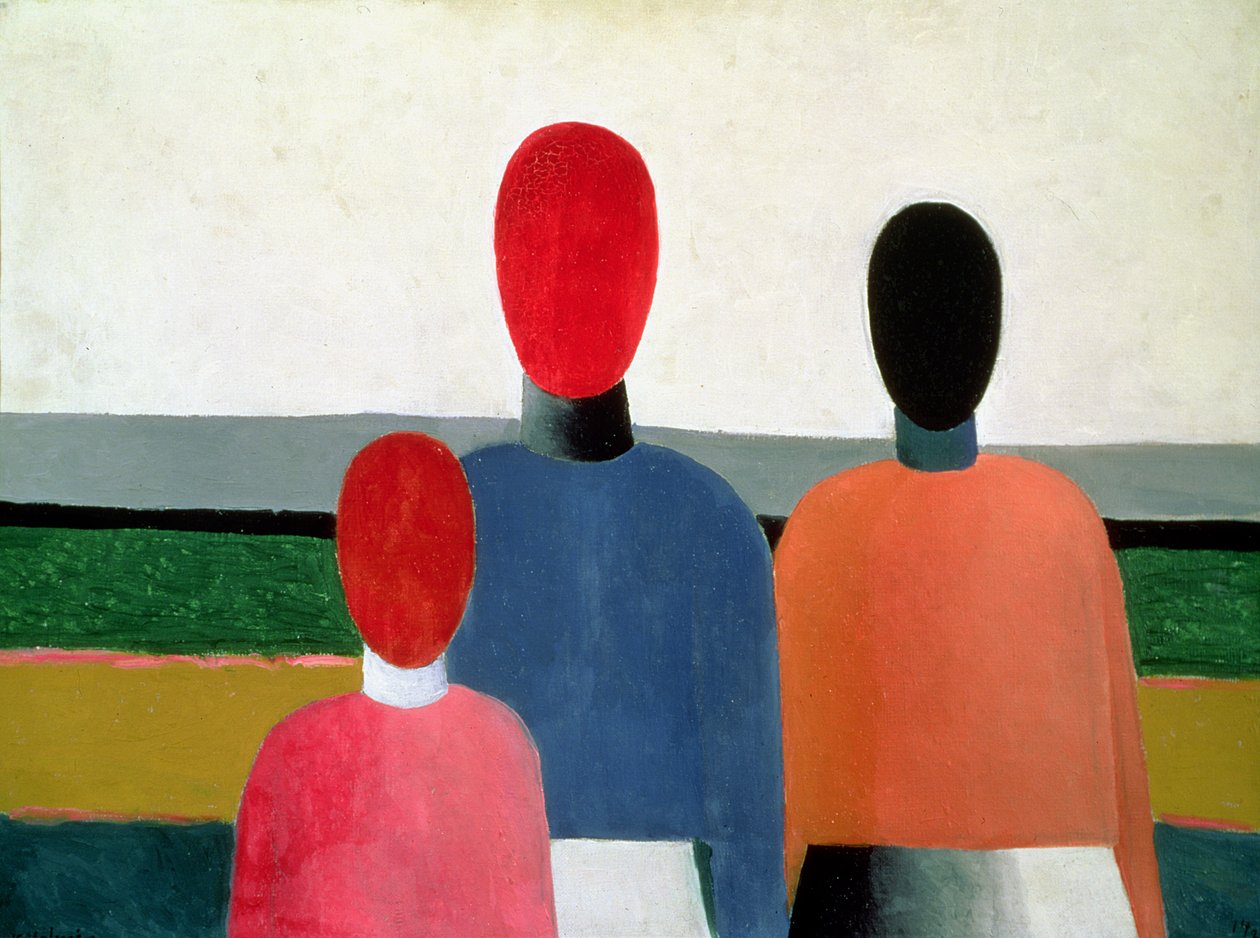 Három női alak, 1928-32 alkotó: Kazimir Severinovich Malevich