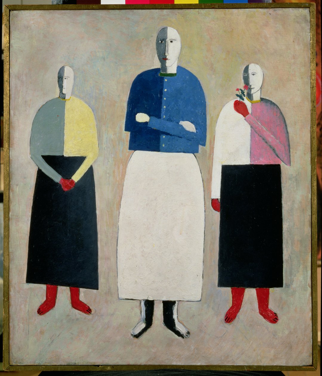 Három kislány, 1928-32 alkotó: Kazimir Severinovich Malevich