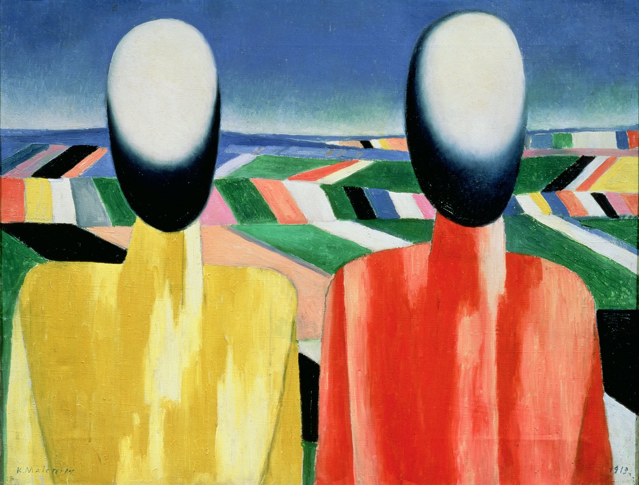 Két paraszt alkotó: Kazimir Severinovich Malevich