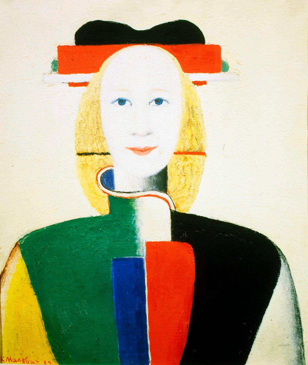 Fésűs lány, 1932-1933 alkotó: Kazimir Severinovich Malevich