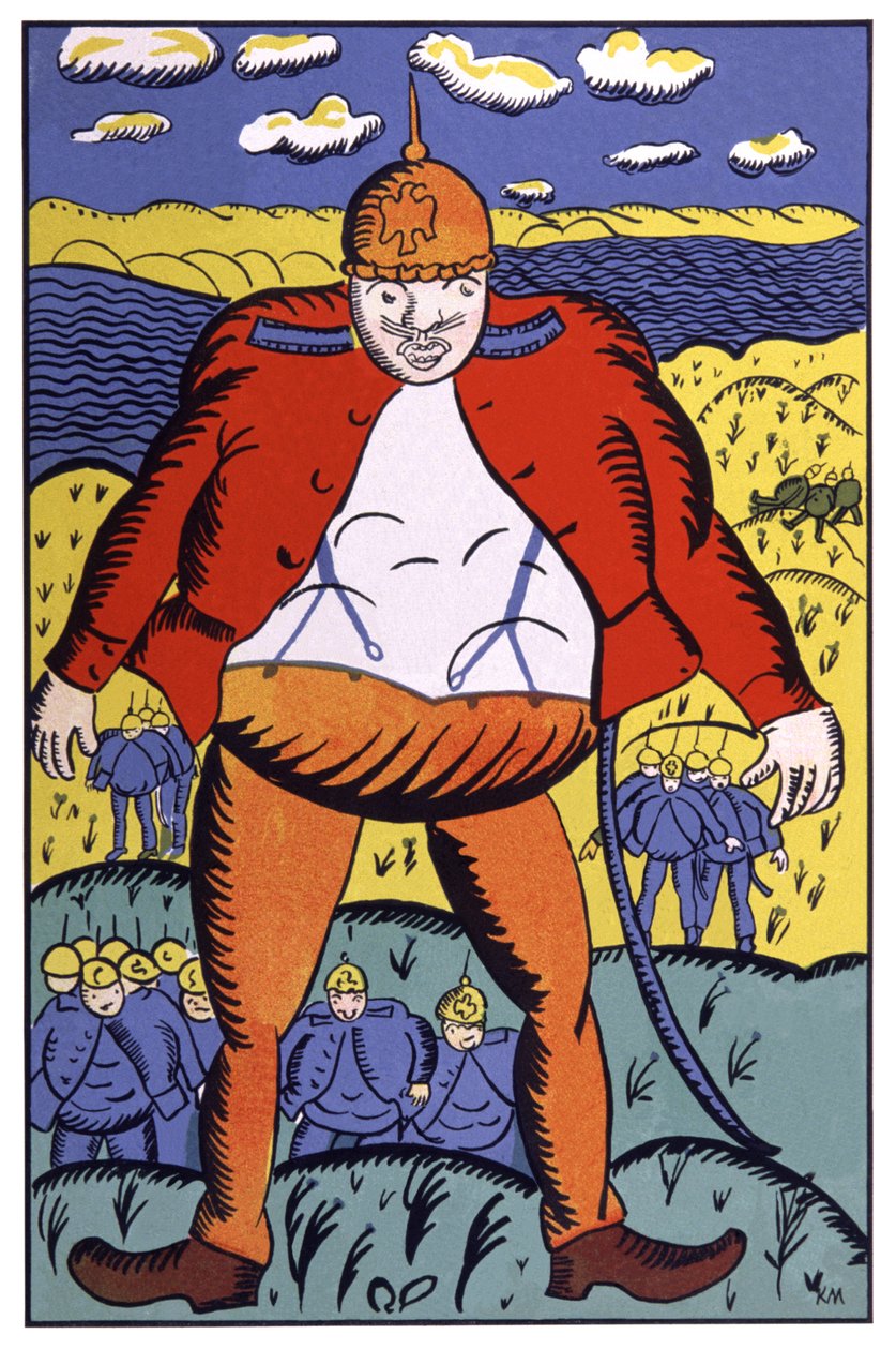 Csata a Visztula folyónál alkotó: Kazimir Severinovich Malevich