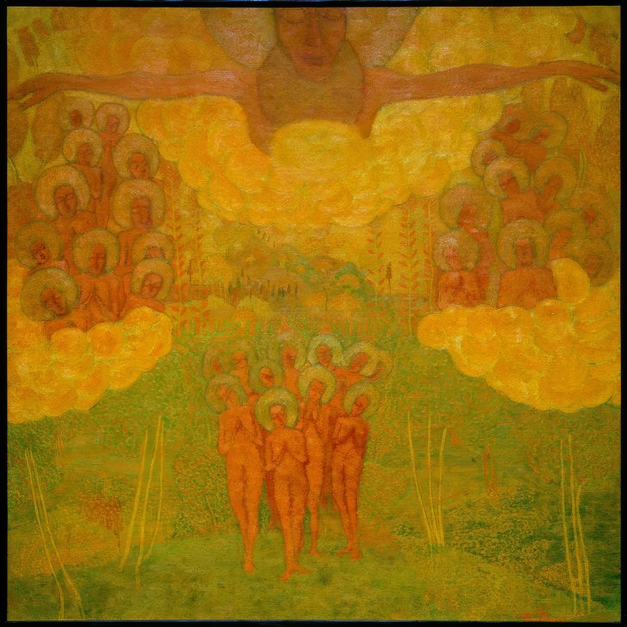 A mennyország diadala (freskótervezés) alkotó: Kazimir Severinovich Malevich