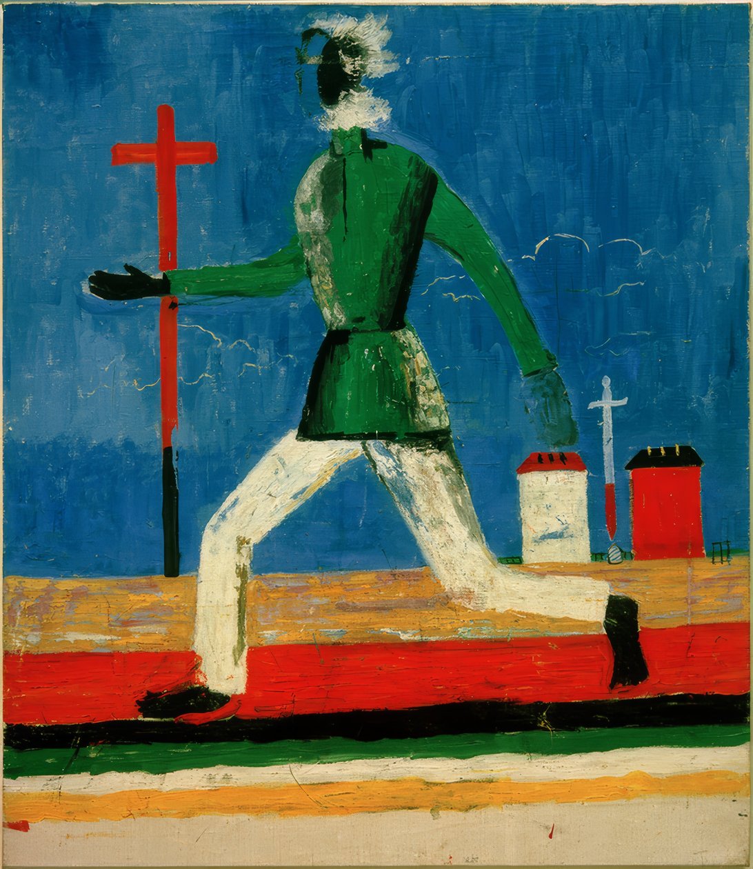 Futó ember alkotó: Kazimir Severinovich Malevich