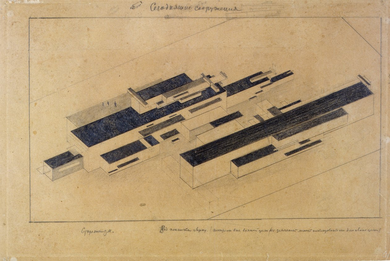 Modern épületek alkotó: Kazimir Severinovich Malevich