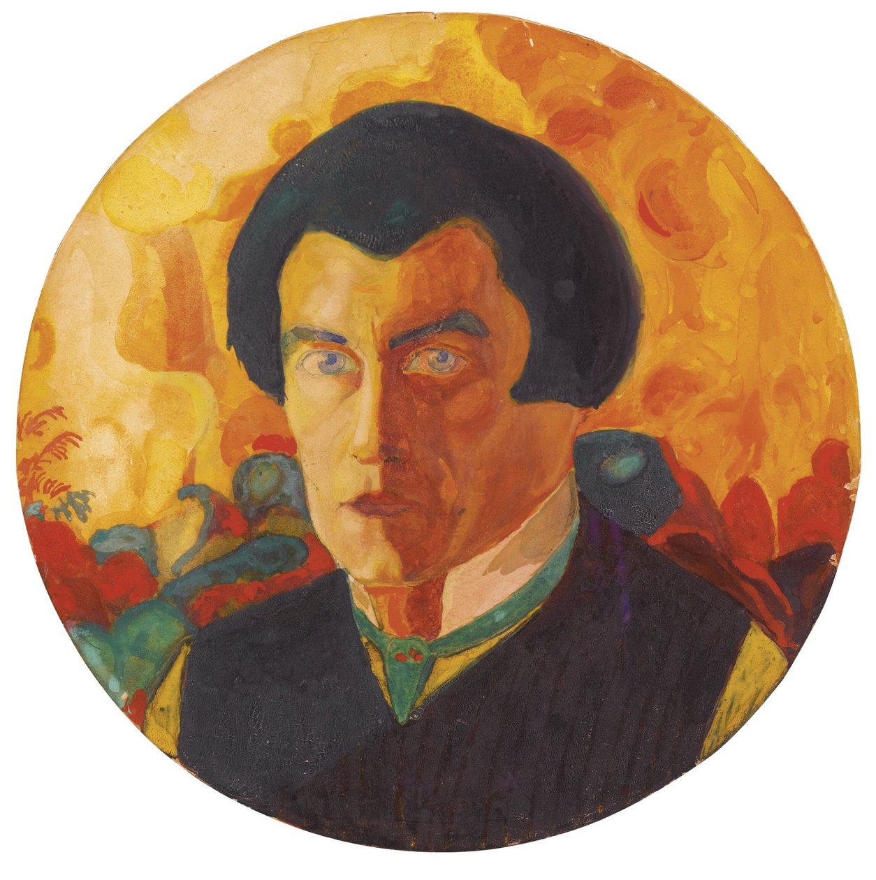 Önarckép, 1908-1910 alkotó: Kazimir Severinovich Malevich