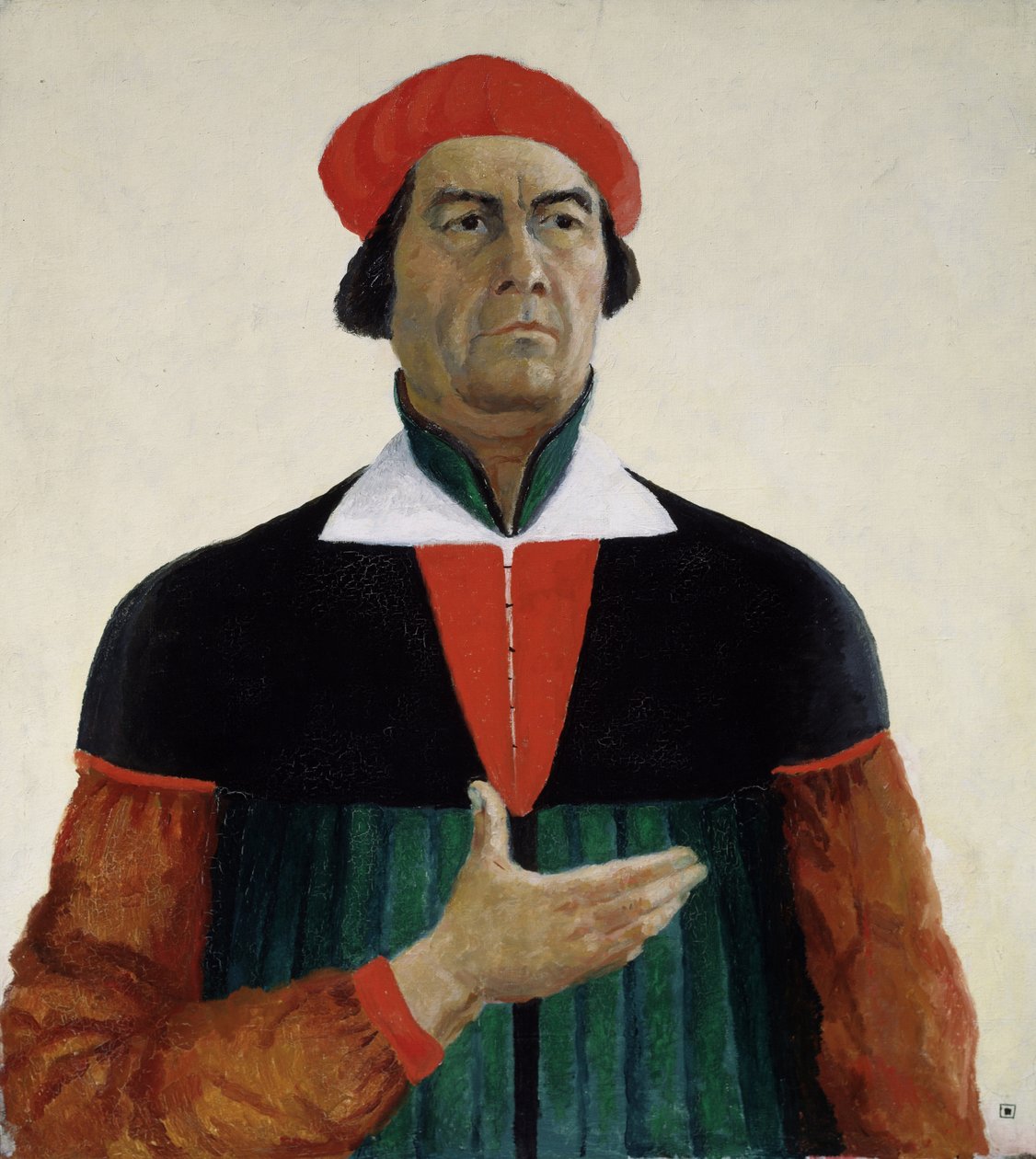 Önarckép, 1933 alkotó: Kazimir Severinovich Malevich