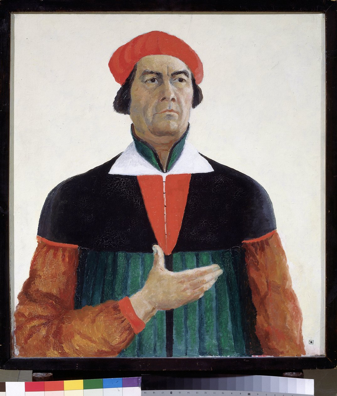 Önarckép, 1933-as Állami Orosz Múzeum – Kasimir Severinovich Malevics (Malevics, Malevic) peinture (1878-1935), alkotó: Kazimir Severinovich Malevich