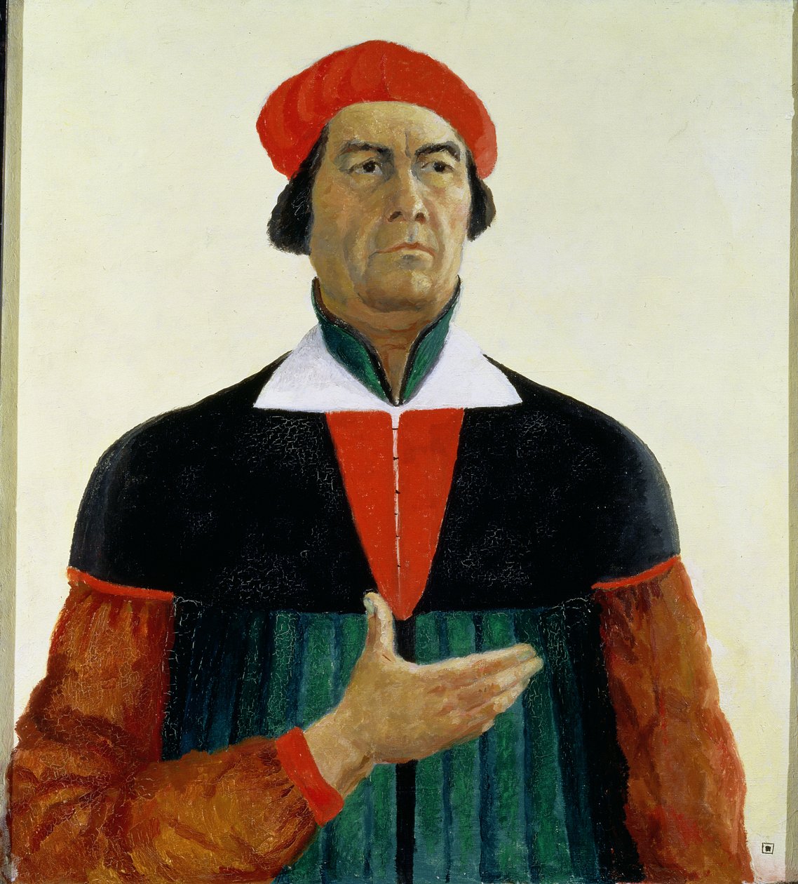 Önarckép művészként alkotó: Kazimir Severinovich Malevich