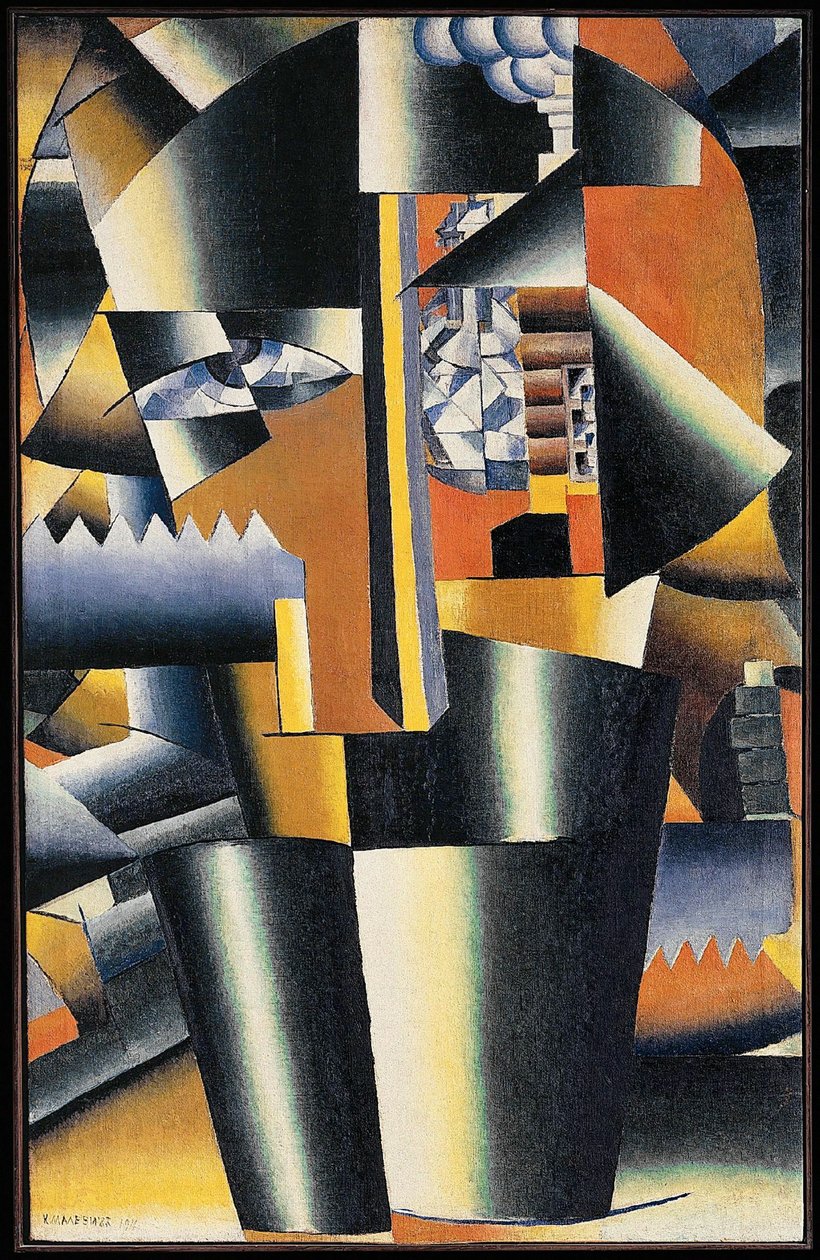 Önarckép A művész (festmény, vászon) alkotó: Kazimir Severinovich Malevich