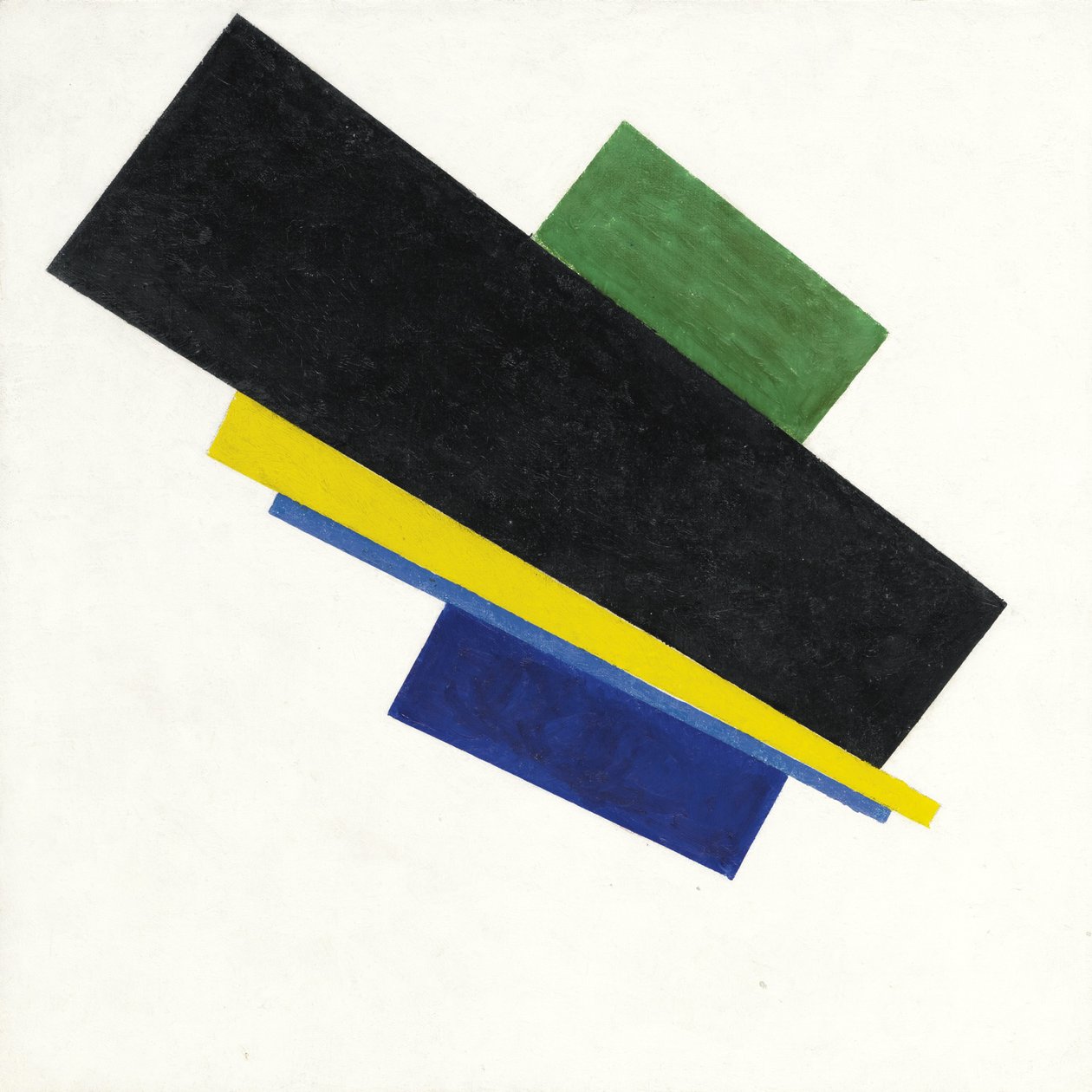 Szuprematizmus, 18. építkezés, 1915 alkotó: Kazimir Severinovich Malevich