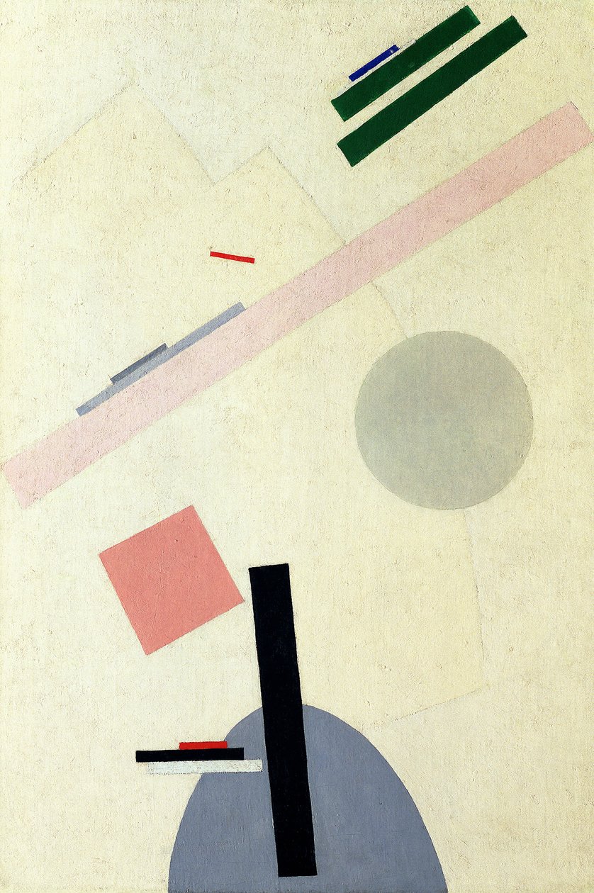 Szuprematista összetétel alkotó: Kazimir Severinovich Malevich