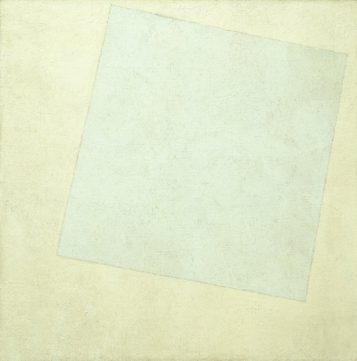 Szuprematista összetétel. Fehér a fehéren, 1918 alkotó: Kazimir Severinovich Malevich