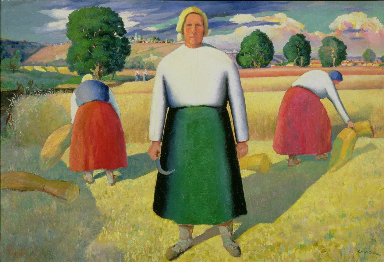 Aratógépek, 1909-10 alkotó: Kazimir Severinovich Malevich
