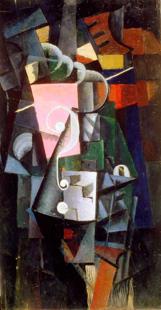 WC-koporsó, 1913. alkotó: Kazimir Severinovich Malevich