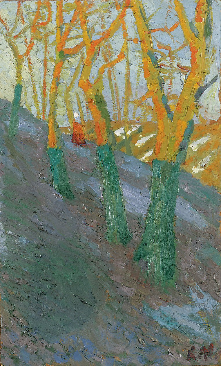 Fák, 1904 körül alkotó: Kazimir Severinovich Malevich