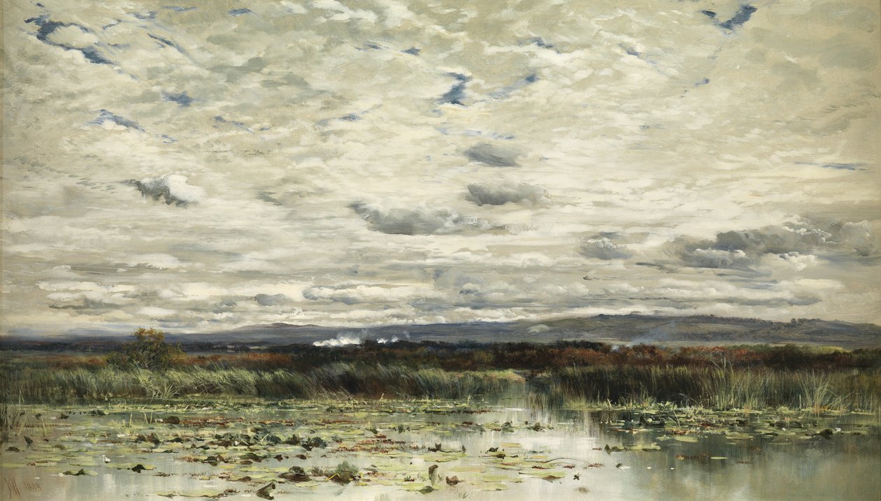 Shillingford közelében, 1883 alkotó: Keeley Halswelle