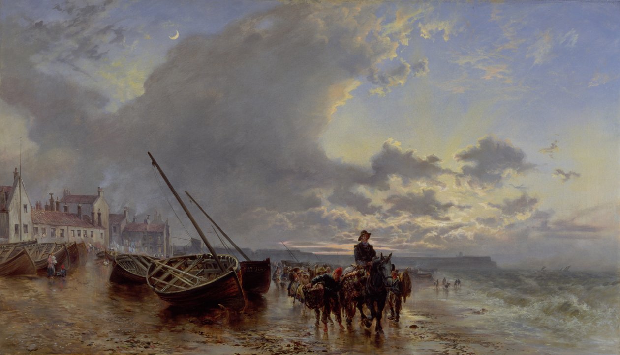 Newhaven, Firth of Forth naplementekor alkotó: Keeley Halswelle