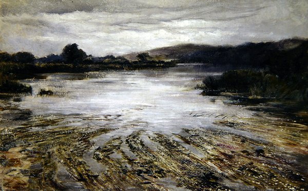 River Weed (olaj, vászon) alkotó: Keeley Halswelle