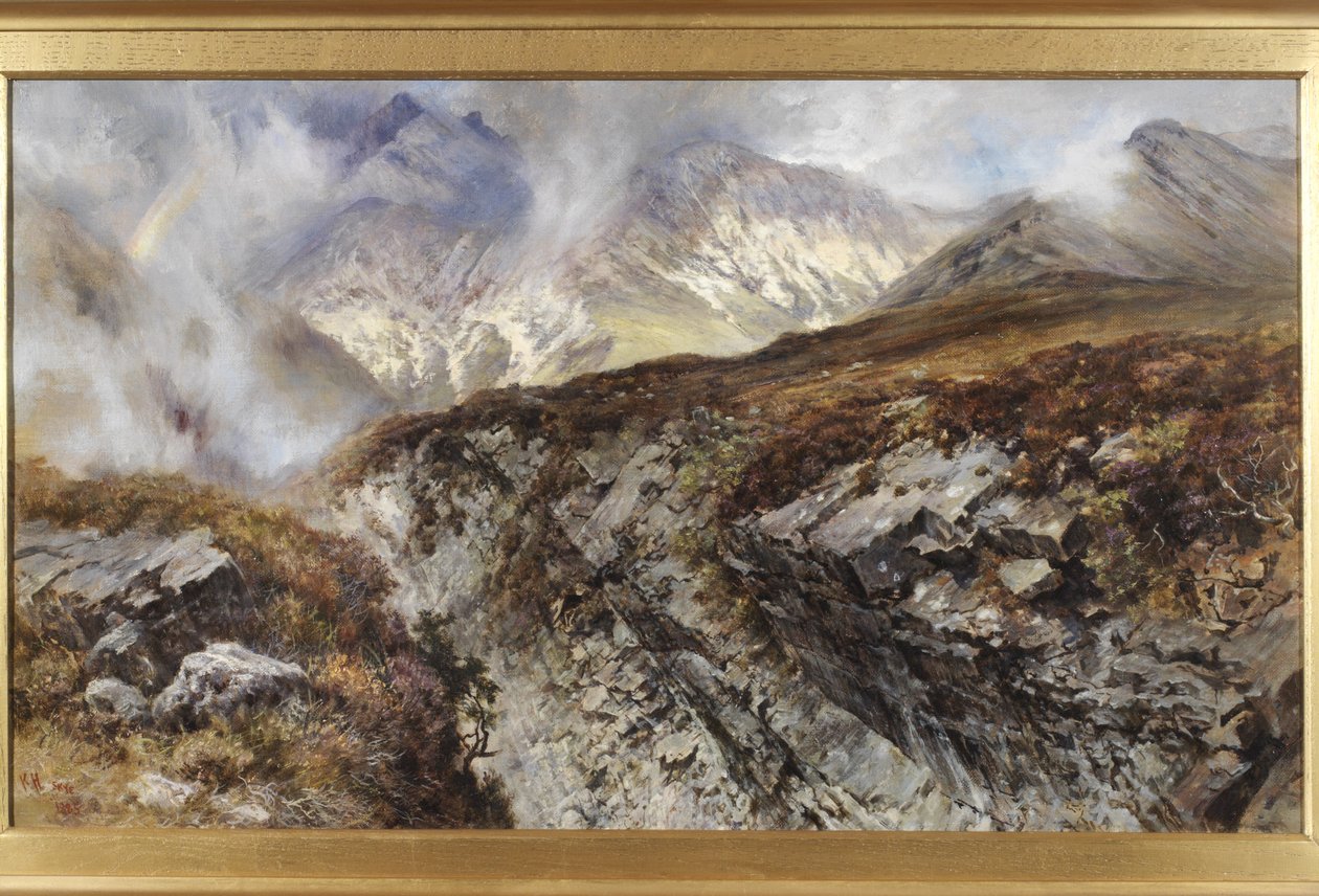 Sgurr nan Guillean, Skye-sziget, 1885 alkotó: Keeley Halswelle