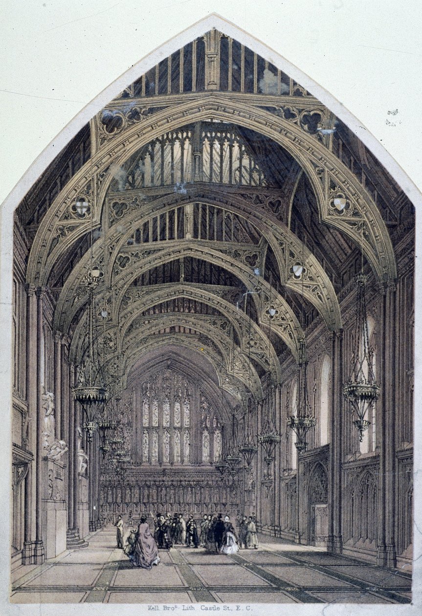 Guildhall, London, 1870 alkotó: Kell Brothers