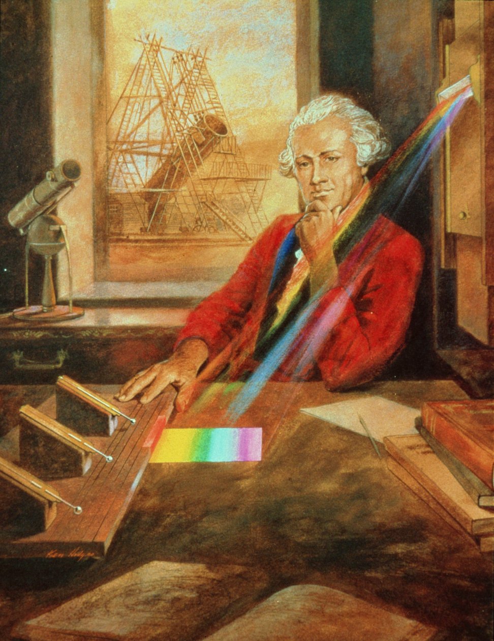 Sir William Herschel (1738-1822) alkotó: Ken Hodges