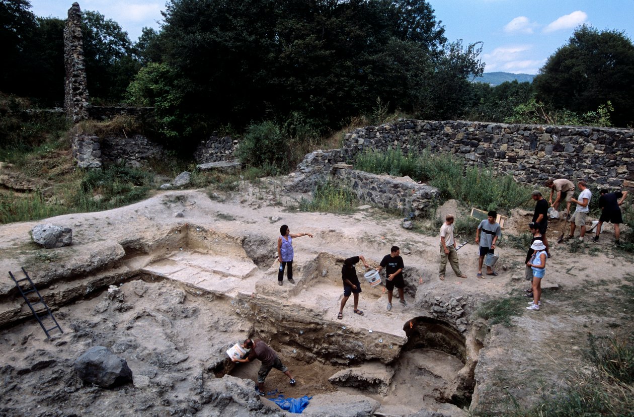 Dmanisi, Grúzia Homo erectus lelőhely alkotó: Kenneth Garrett