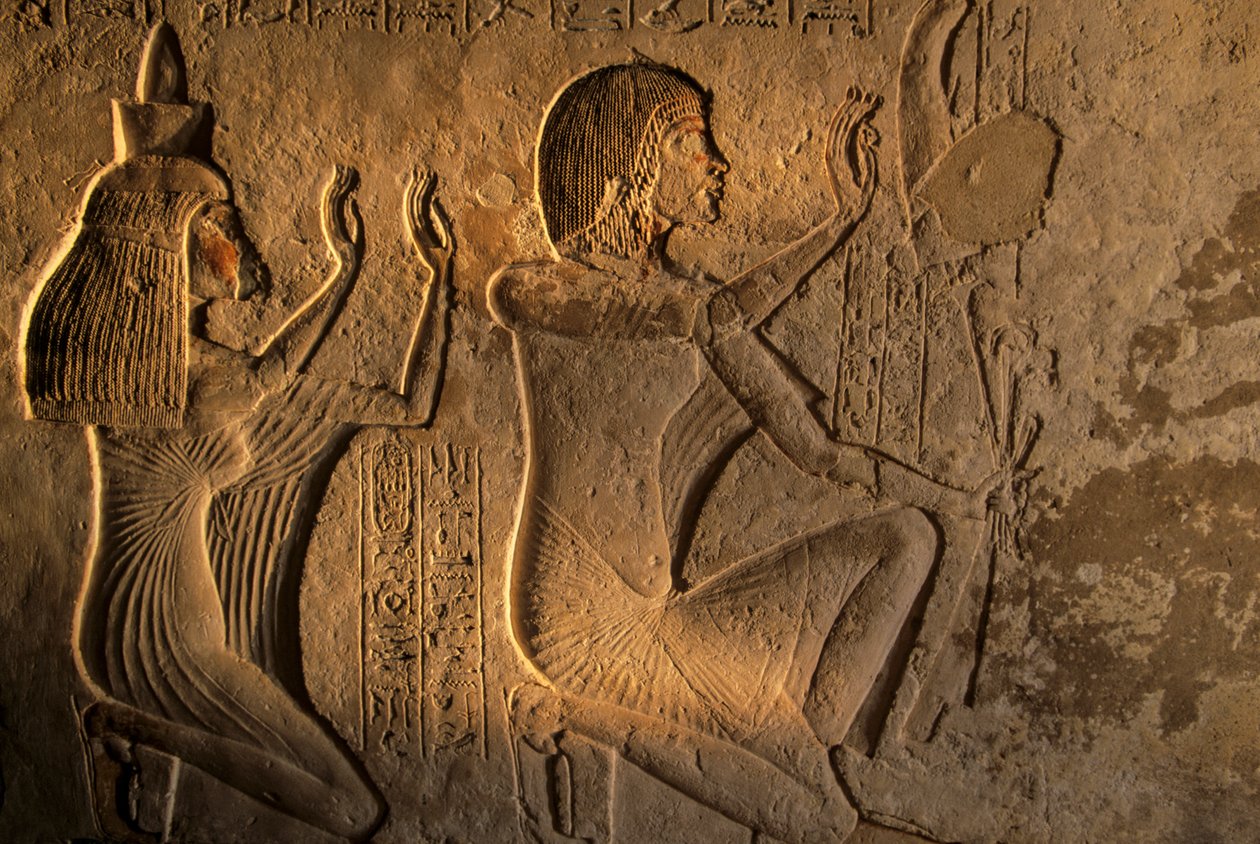 Egyiptom; Amarna; mm6741; Régészet; lelet; 18. dinasztia; Akhenaten; Amenhotep IV,..., 2001 (fénykép) alkotó: Kenneth Garrett