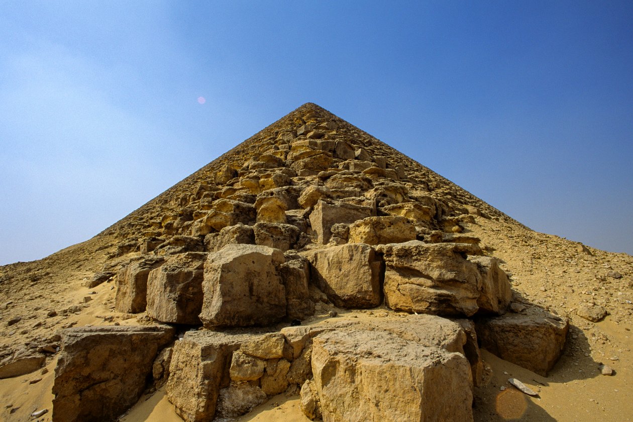 Egyiptom Óbirodalma; Dahshuri piramis; Egyiptom; Óbirodalom alkotó: Kenneth Garrett