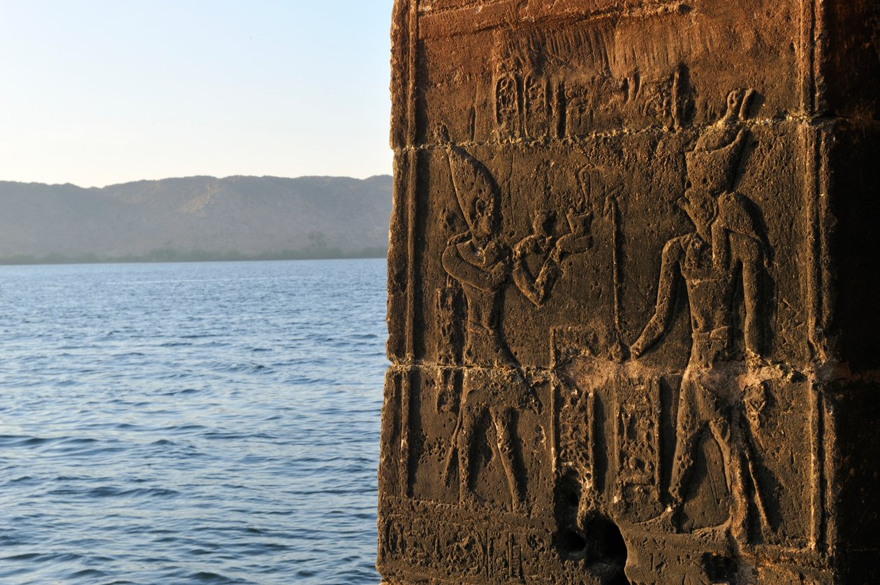 Last Pharaohs, MM7836, Egyiptom, Philae Temple, Aswan, Ptolemaios, Isis Temple,, 2011 (fotó) alkotó: Kenneth Garrett