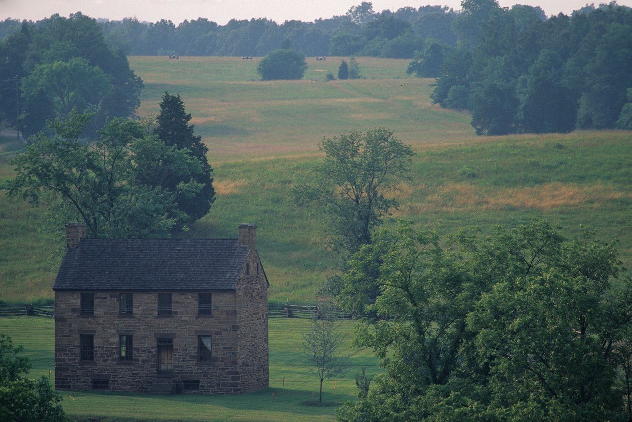Manassas Battlefield Park, Stone House Hospital, Union approach field, Hallowed Groun..., 2004 (fotó) alkotó: Kenneth Garrett