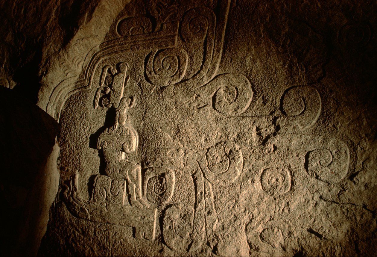 Olmec; Ősi kultúrák; Amerika; Chalcatzingo; Mexikó; Chalcatzingo; Mexikó alkotó: Kenneth Garrett