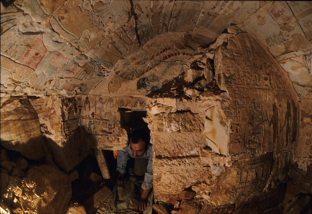 Soby sejk elveszett tompái a Bahariya oázisban, késői időszak, 2002 (fotó) alkotó: Kenneth Garrett