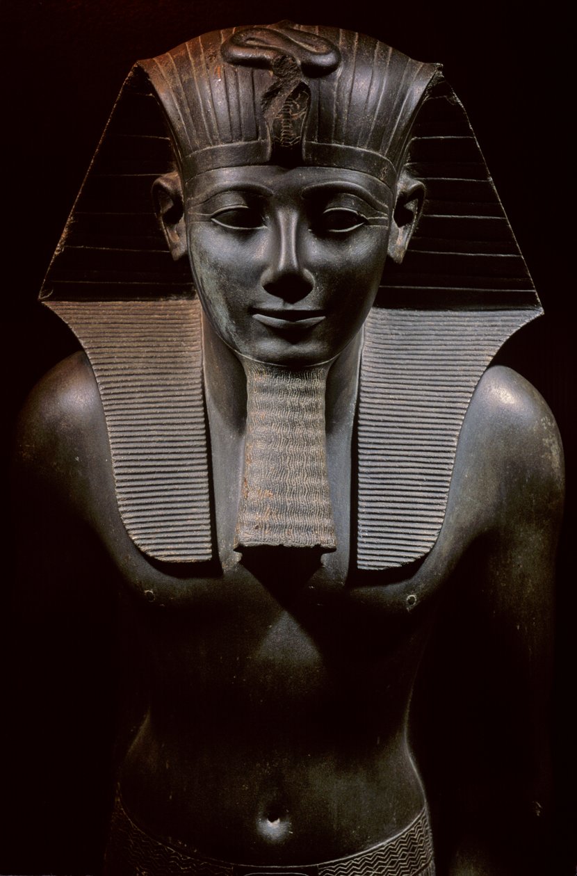 Thutmosis III, Thutmose III, Tuthmose III, szobor, Luxori Múzeum, Egyiptom, Újbirodalom, Egyiptom alkotó: Kenneth Garrett
