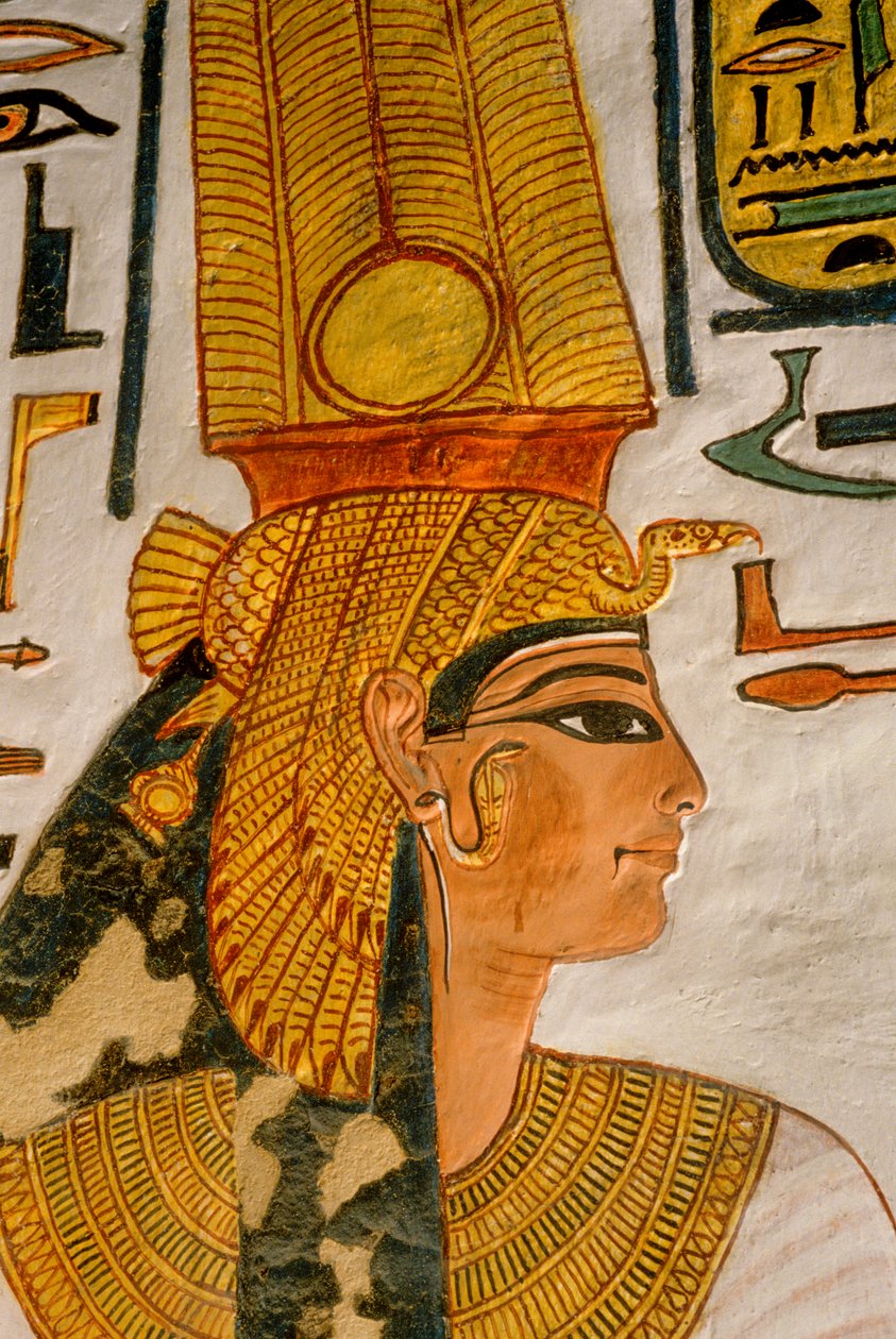 Nefertari, II. (Nagy) Ramszesz feleségének sírja, Királynők Völgye; Egyiptom, Újbirodalom, Egyiptom, Újbirodalom alkotó: Kenneth Garrett