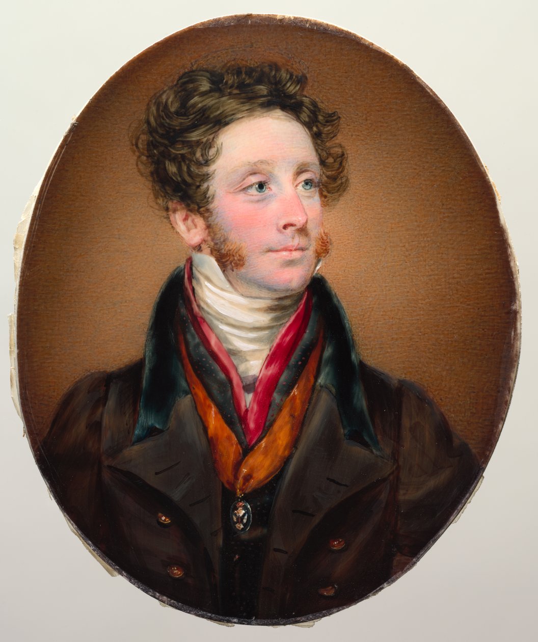 John Francis Miller Erskine, Mar grófja és Kellie gróf portréja alkotó: Kenneth Macleay