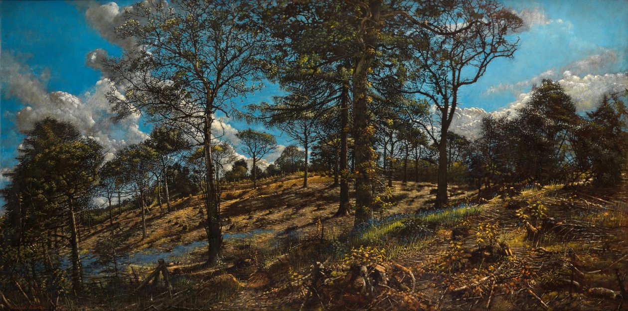 Bigbury Wood (olaj, vászon) alkotó: Kenneth Newton
