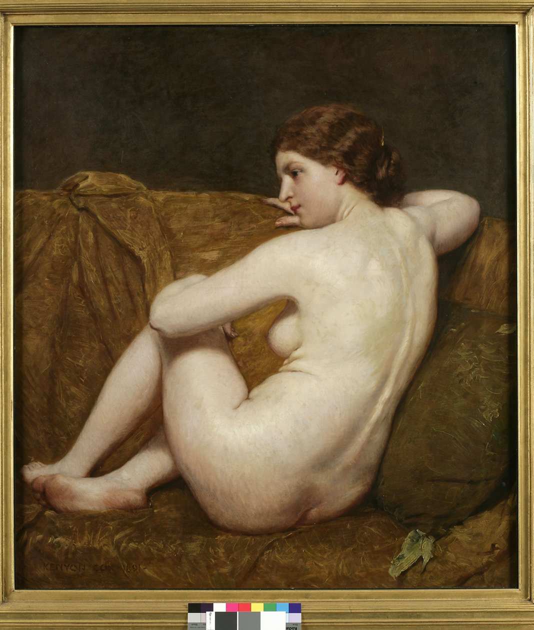Egy szőke, 1891 alkotó: Kenyon Cox