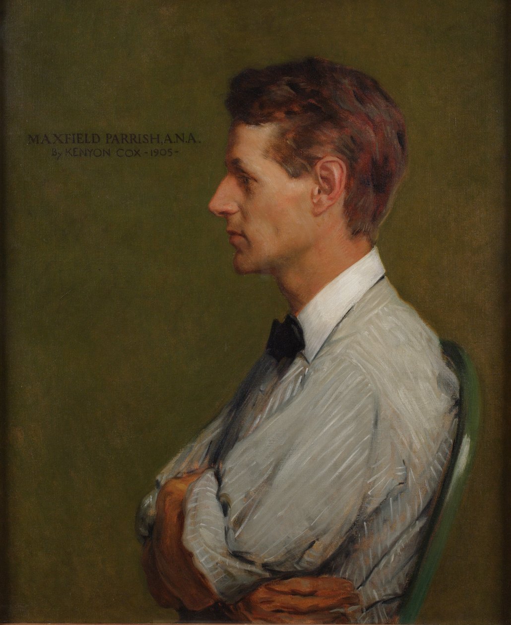 Maxfield Parrish, 1905 alkotó: Kenyon Cox