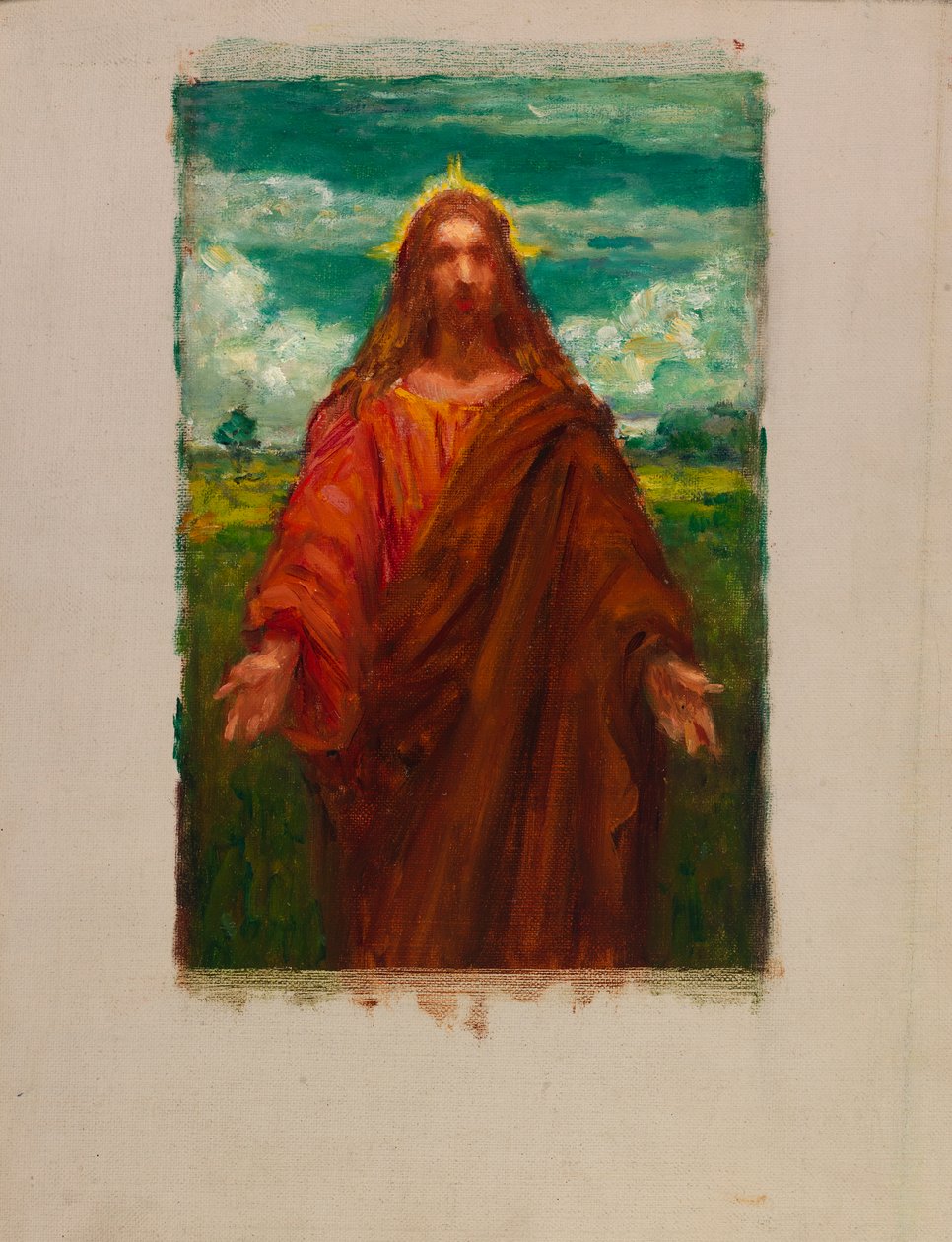 Tanulmány Krisztusért, 1905. alkotó: Kenyon Cox