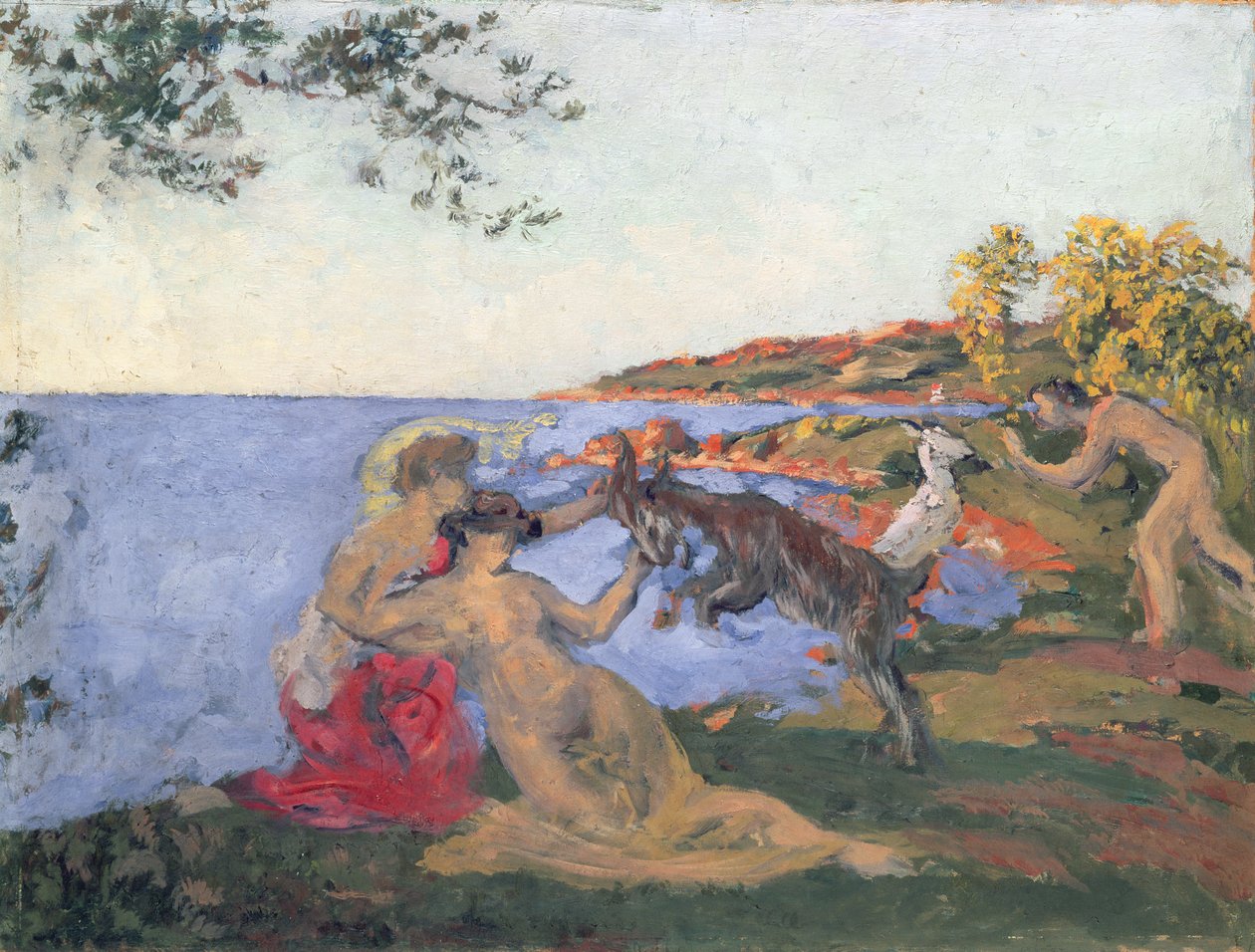 Mitológiai jelenet, 1903 körül (olaj, karton) alkotó: Ker Xavier Roussel