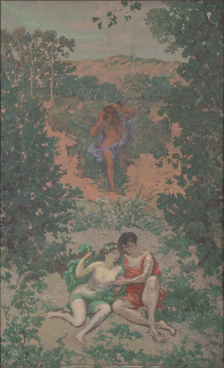 Polyphemus, Acis és Galatea, 1867-1944. alkotó: Ker Xavier Roussel