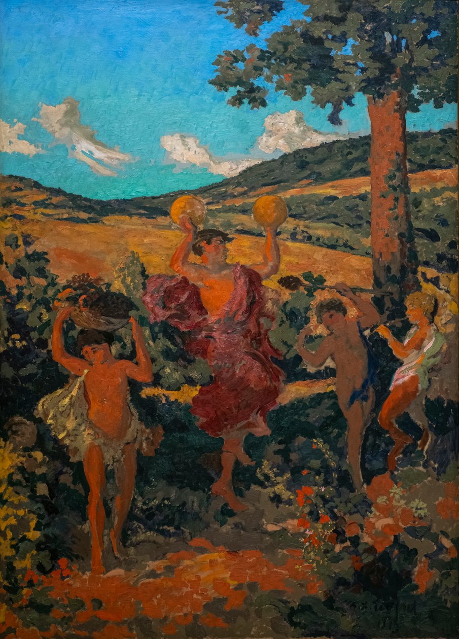 a Ceres diadala (Lelkipásztori Fesztivál) Diptichon alkotó: Ker Xavier Roussel
