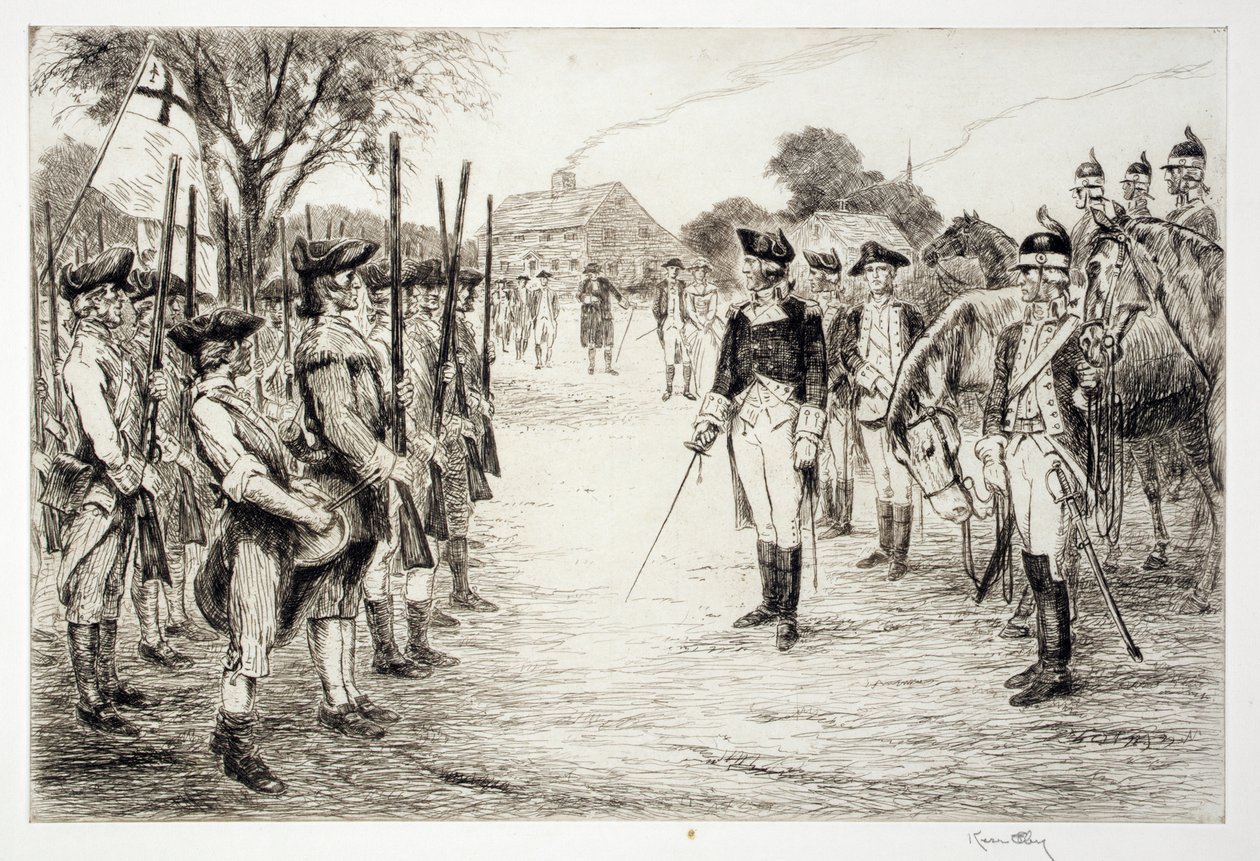 George Washington és csapatai alkotó: Kerr Eby