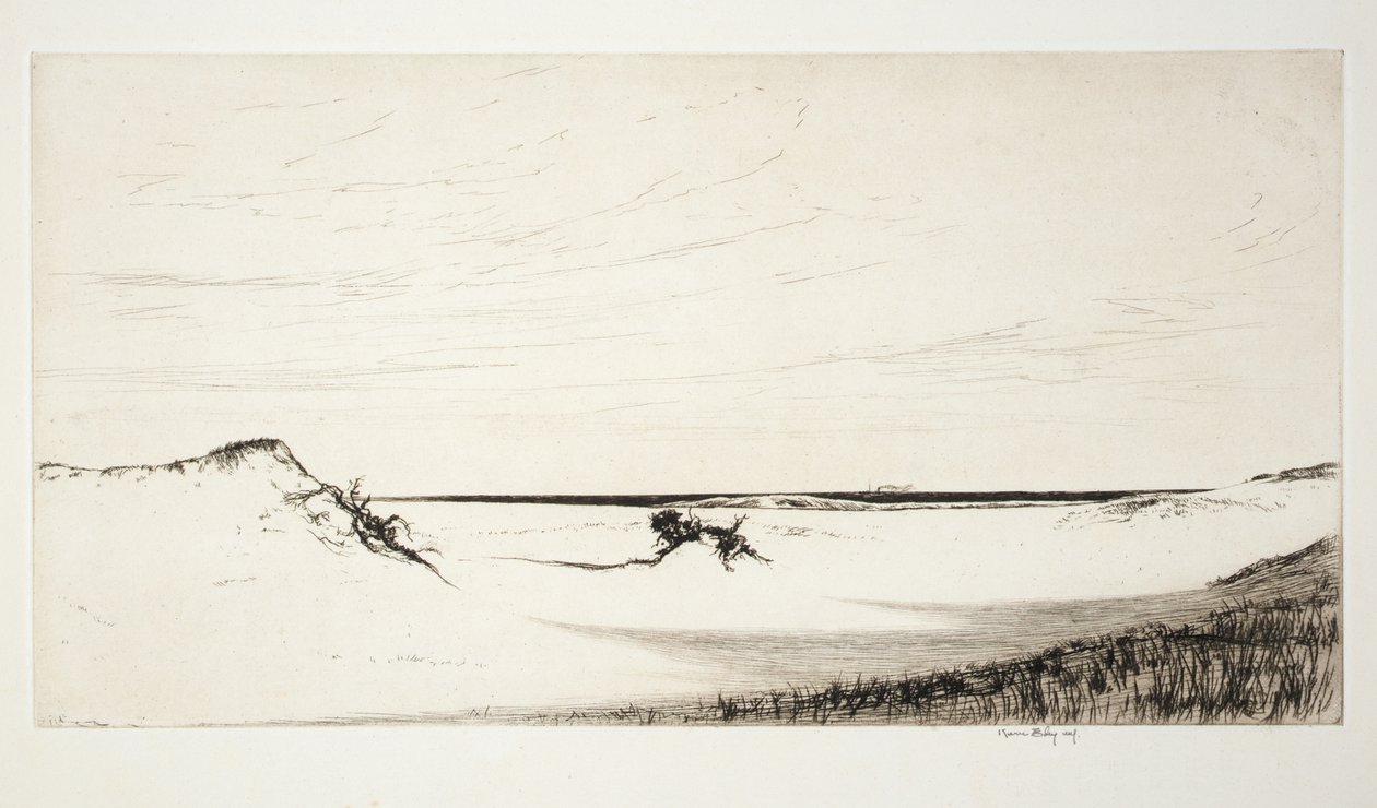 Homok és tenger, Cape Cod alkotó: Kerr Eby